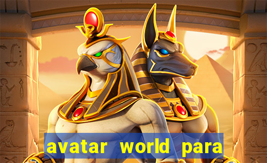 avatar world para imprimir e colorir